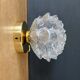 Vintage glass globe wall lamp in the shape of a flower