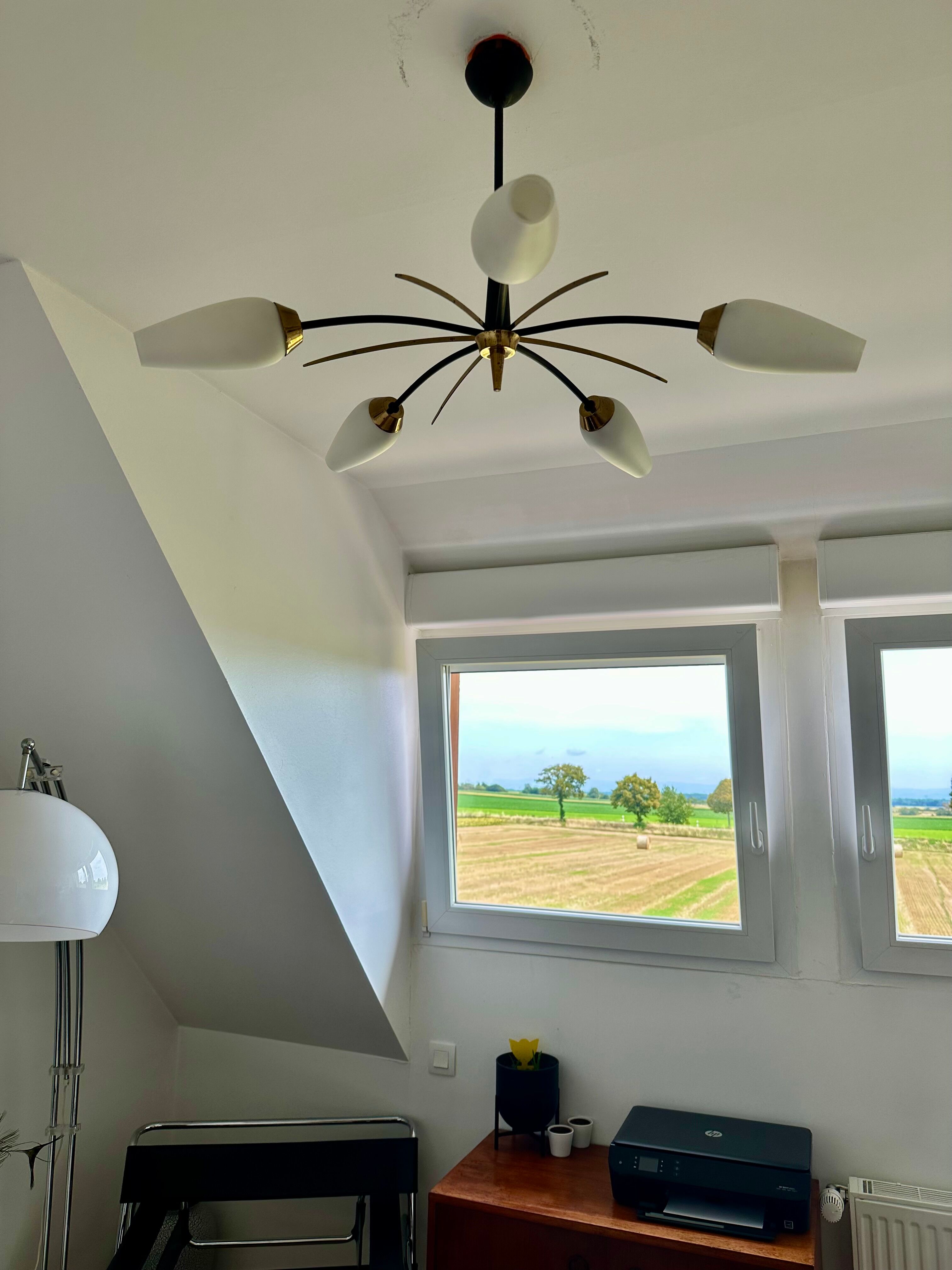 Chandelier 60s - 5 fires