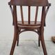 Office chair signed Baumann bistro style curved wood - 1930s