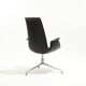 Fauteuil en cuir fk 6725, knoll, fabricius & kastholmon, 1960s