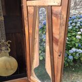 Comtoise clock in cherry style Louis XV period 19th region Fougères.