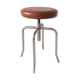 Metal and imitation leather pianist's stool