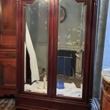 Antique mirror cabinet