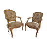 Pair of Louis XV armchairs