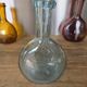 Lot 3 carafes / flacons verre bullé de Biot