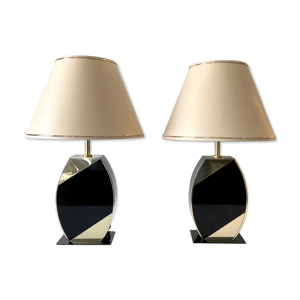 Paire de lampes à poser,