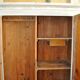 Painted double wardrobe in wood