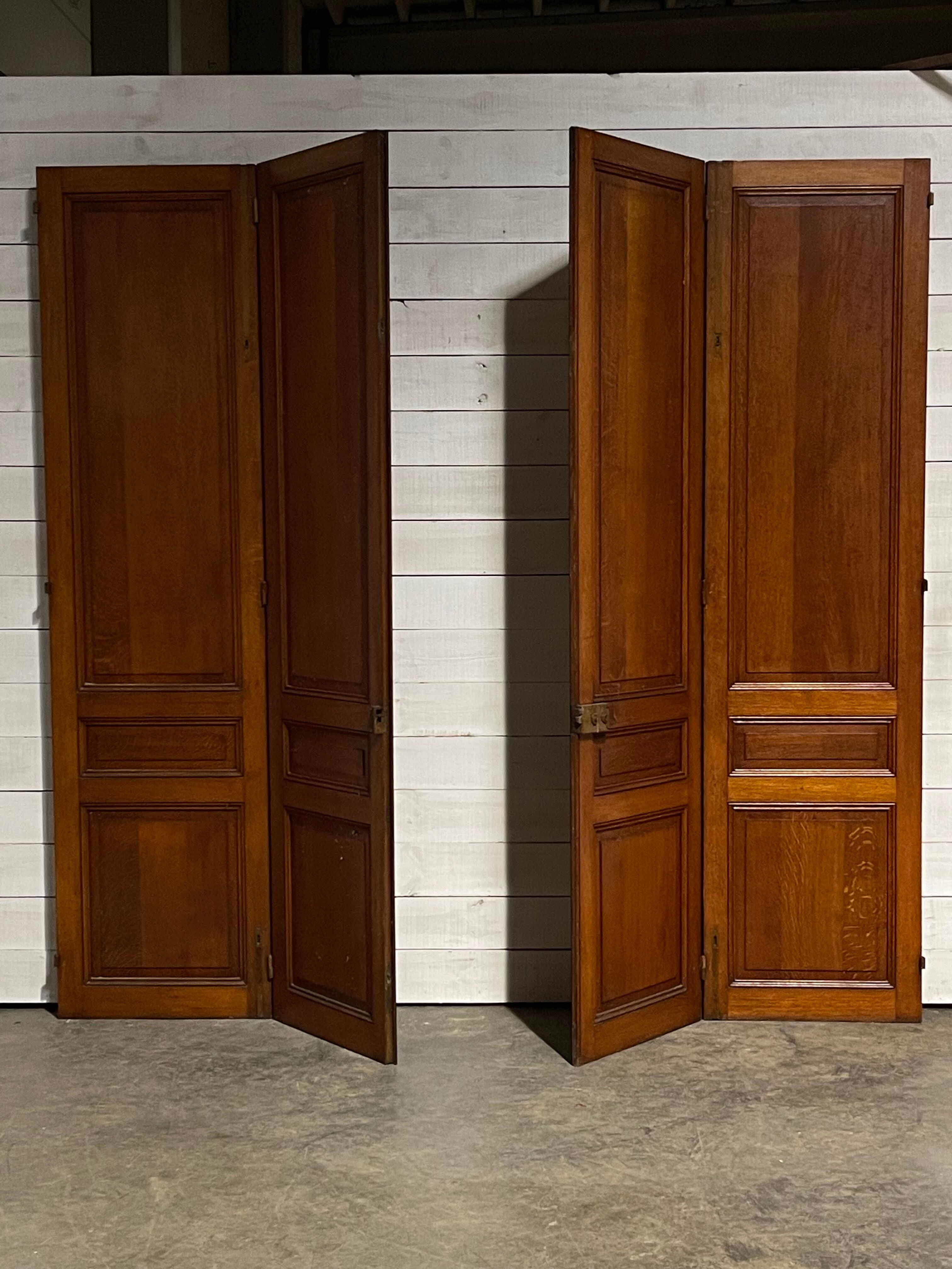 Old oak doors