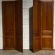 Old oak doors