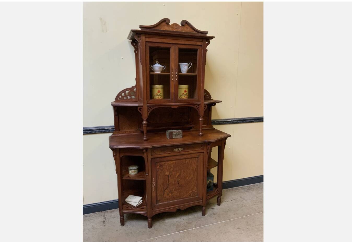 Antique - Buffet, Vertiko, Sideboard, Art Nouveau