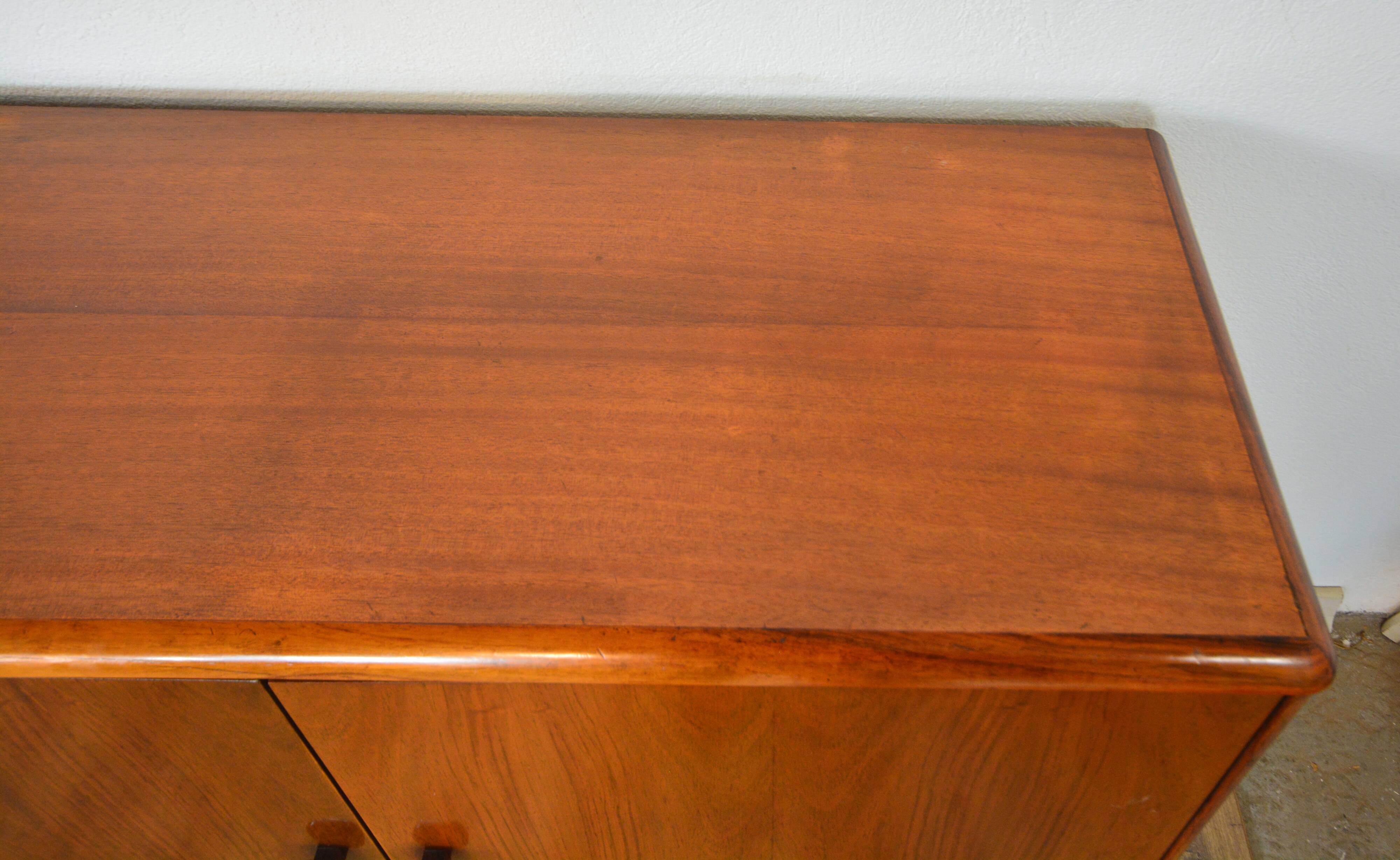 Scandian rosewood and metal sideboard