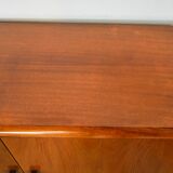 Scandian rosewood and metal sideboard