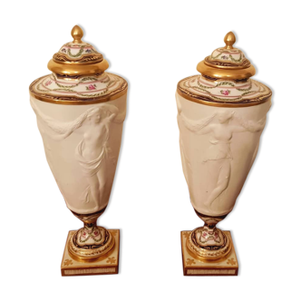 Pair of Art Deco vases