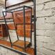 Coat rack, Scandinavian wall-mounted cloakroom in teak year 1970