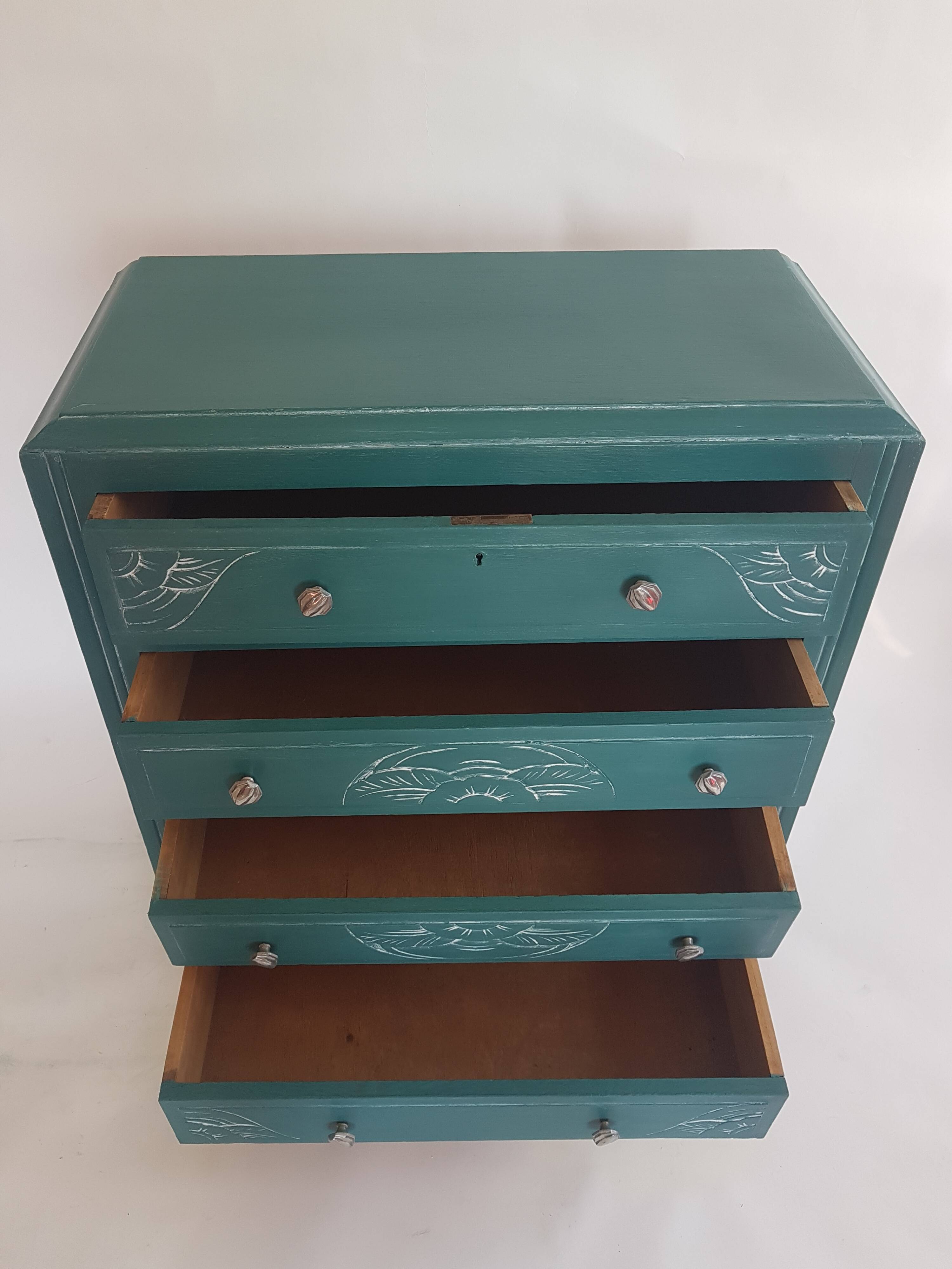 Chest of drawers  art deco