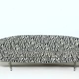 "Capri" curved three-seater sofa by Johannes Andersen, 1965