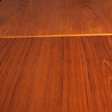 Teak extendable model 8 dining table by Johannes Andersen for Christian Linneberg, 1960s