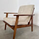 Set of 4 armchairs beech scandinavian