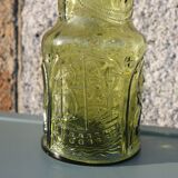 Empoli glass nautical carafe from the 1960s