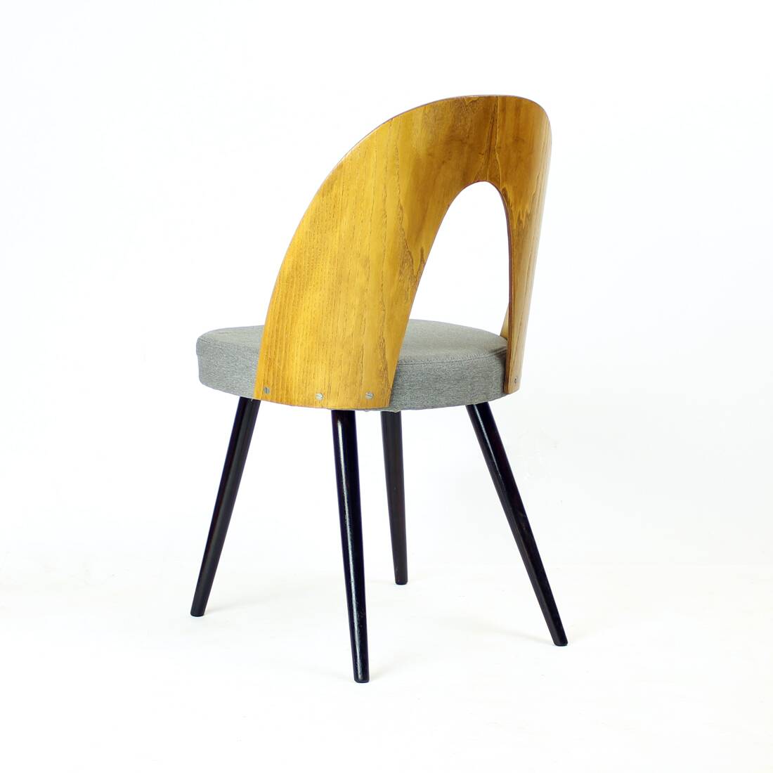 Iconic Tatra Chairs In Oak & Fabric By Antonin Suman, Czechoslovakia 1960s