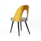 Iconic Tatra Chairs In Oak & Fabric By Antonin Suman, Czechoslovakia 1960s