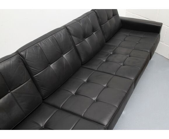 1970s 4 Seater Leather Sofa With Chromed Legs Selency 1970s 4 Seater Leather Sofa With, 4 Seater Leather Sofa Singapore