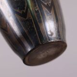 Art Deco brassware vase
