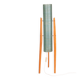 Mid-Century Floor Lamp in Beech by Novoplast Sereď, Czech, 1960s