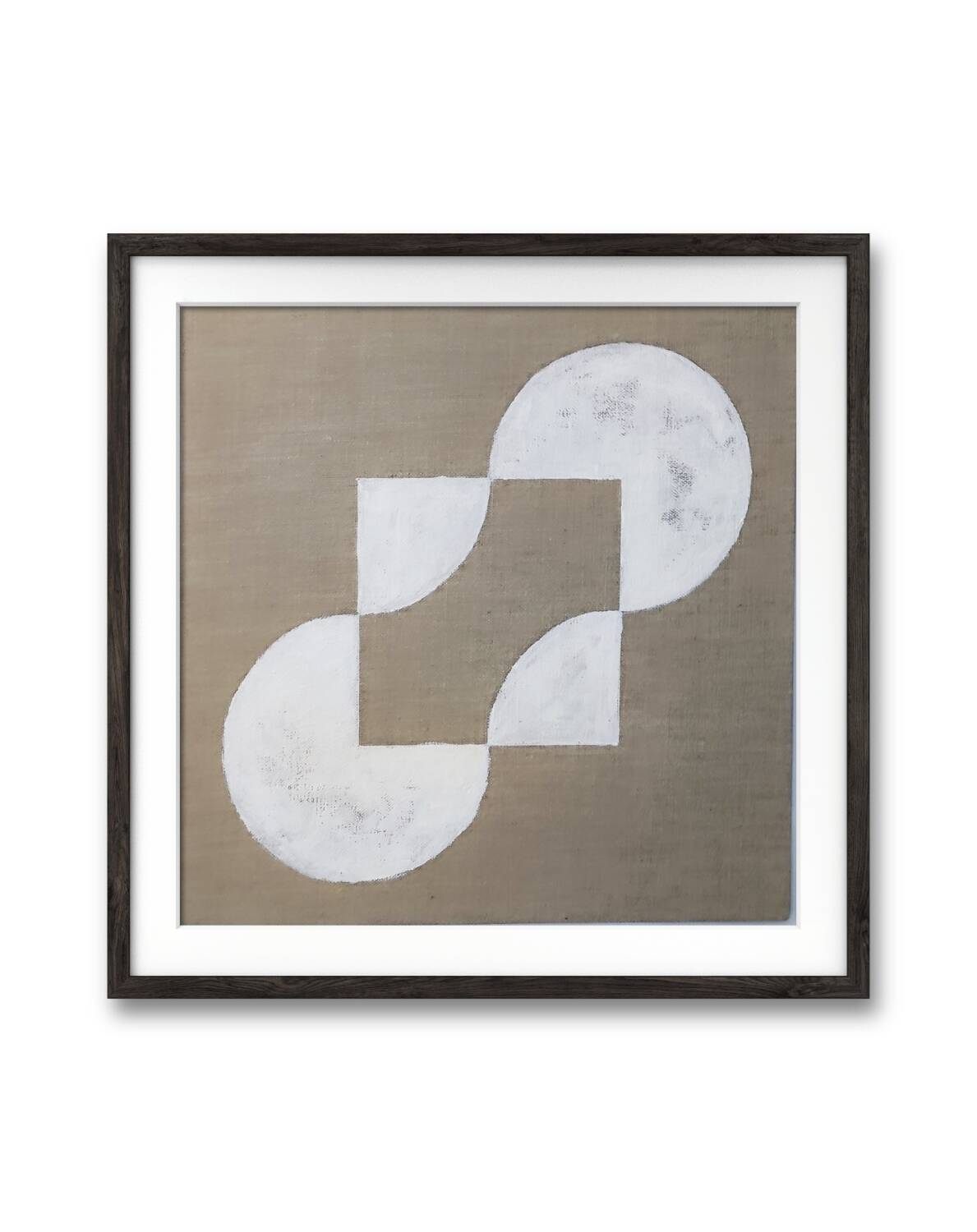 Geometric painting 30 x 30 cm