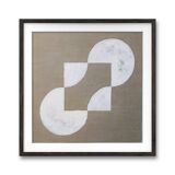 Geometric painting 30 x 30 cm