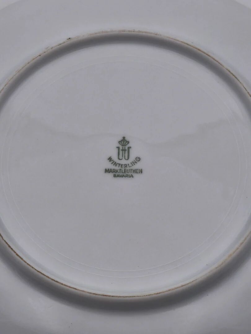 Lot d'assiettes à dessert – Winterling Bavaria (19,5 cm)