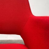 German swivel office chair Space Age mid-century by Egon Eiermann for Wilde + Spieth, 1960s