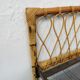 Pair of vintage rattan twin bed