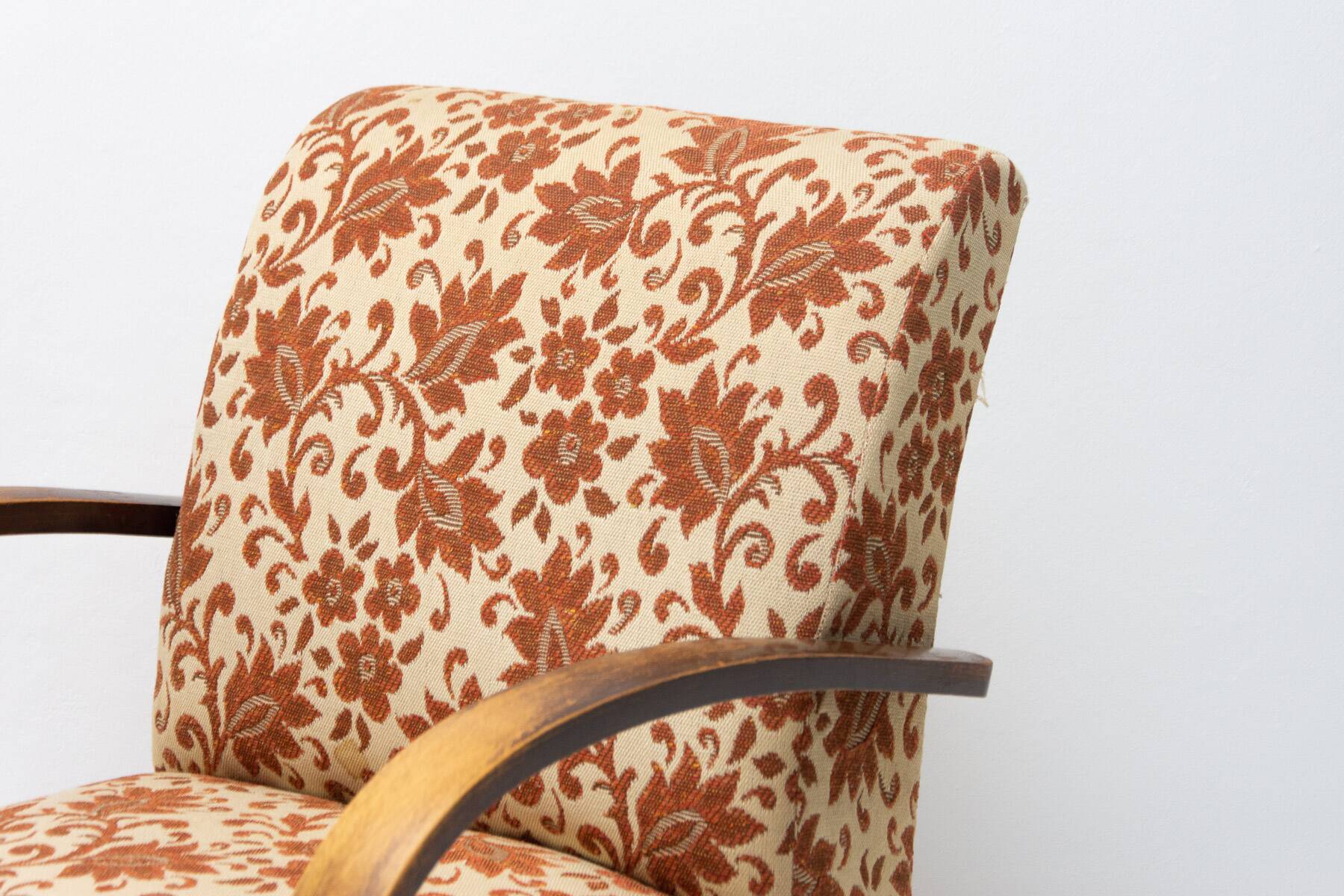 Mid century bentwood armchair by Jindřich Halabala for UP Závody, 1950´s