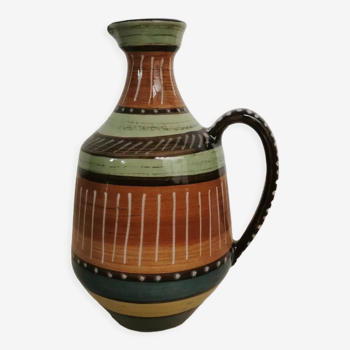 Ethnic handle vase