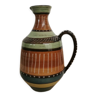 Ethnic handle vase