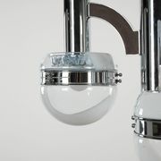 Space Age chandelier, Murano glass, 1970s, made in Italy
