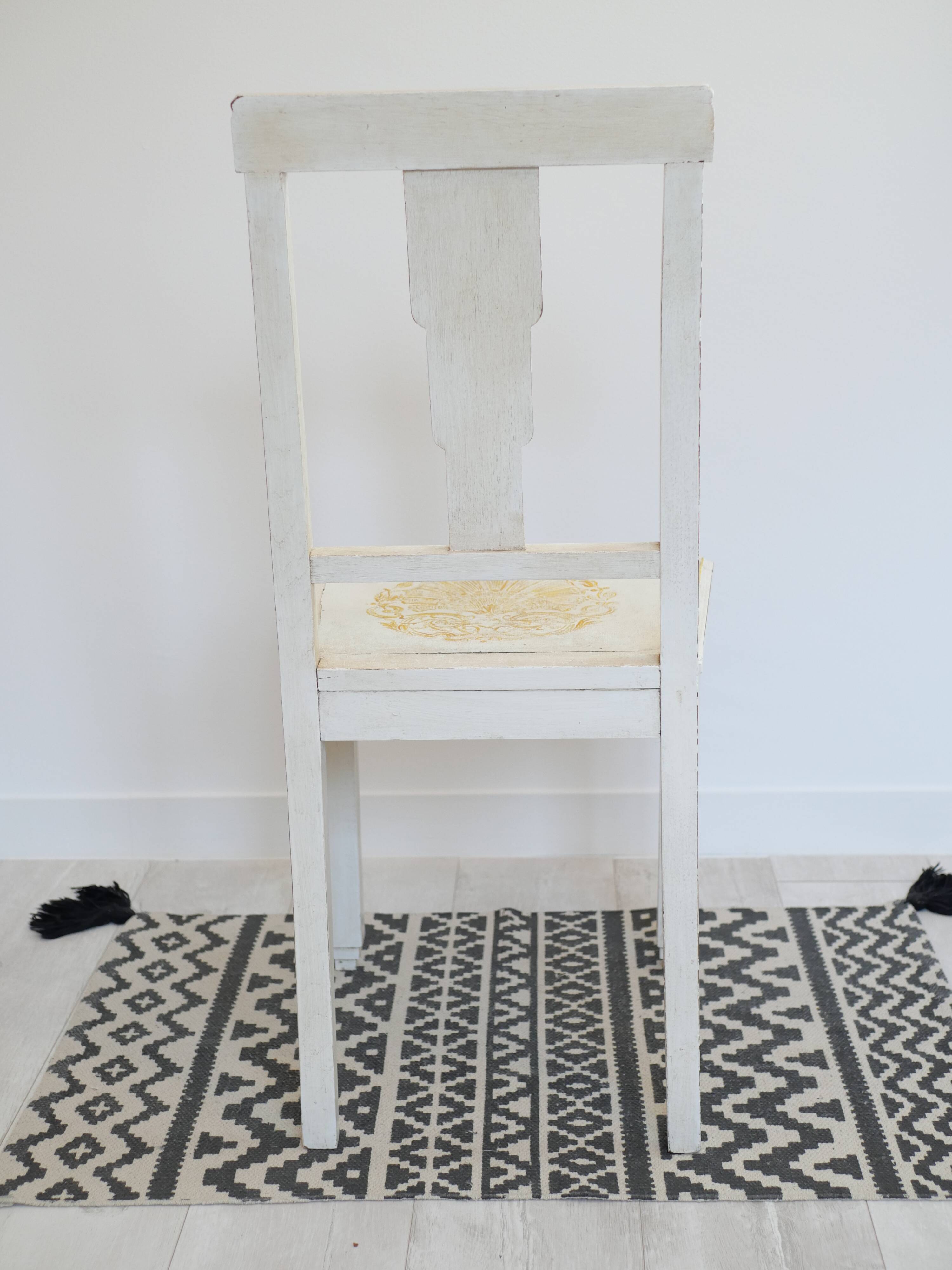 Art Deco chair in wood - 1930s