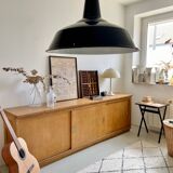 Meuble de métier de chapelière – Enfilade vintage restaurée