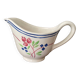 Lunéville K & G "primevere" hand-painted gravy boat
