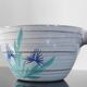 Earthenware bowl with handles in handmade ceramic