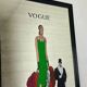 Vogue Magazine Cover 1925 Print, Eduardo García Benito art deco mirror
