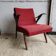 Fauteuil lounge Tatra vintage mi-siècle en bois cintré tchèque