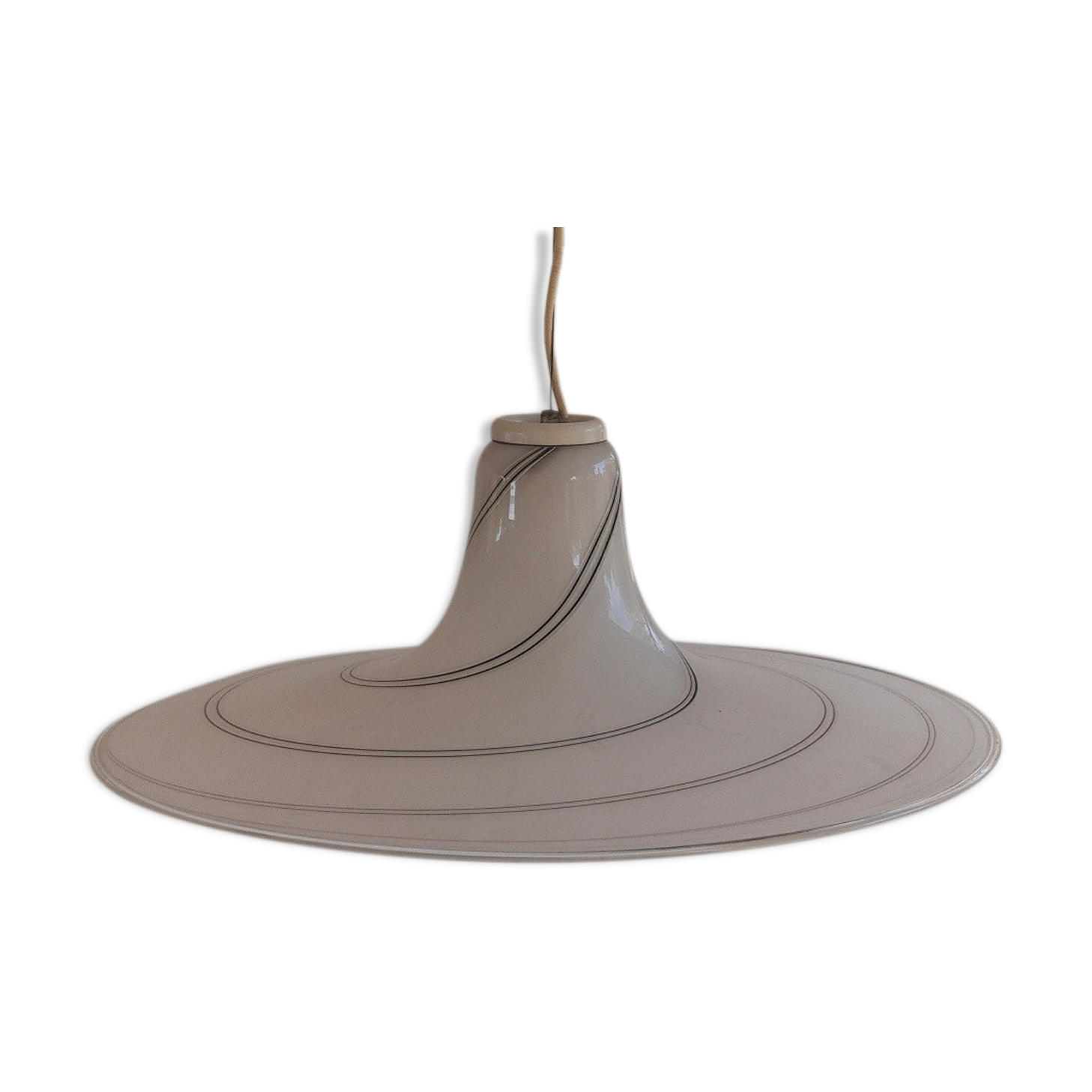 Murano swirl pendant circa 1960