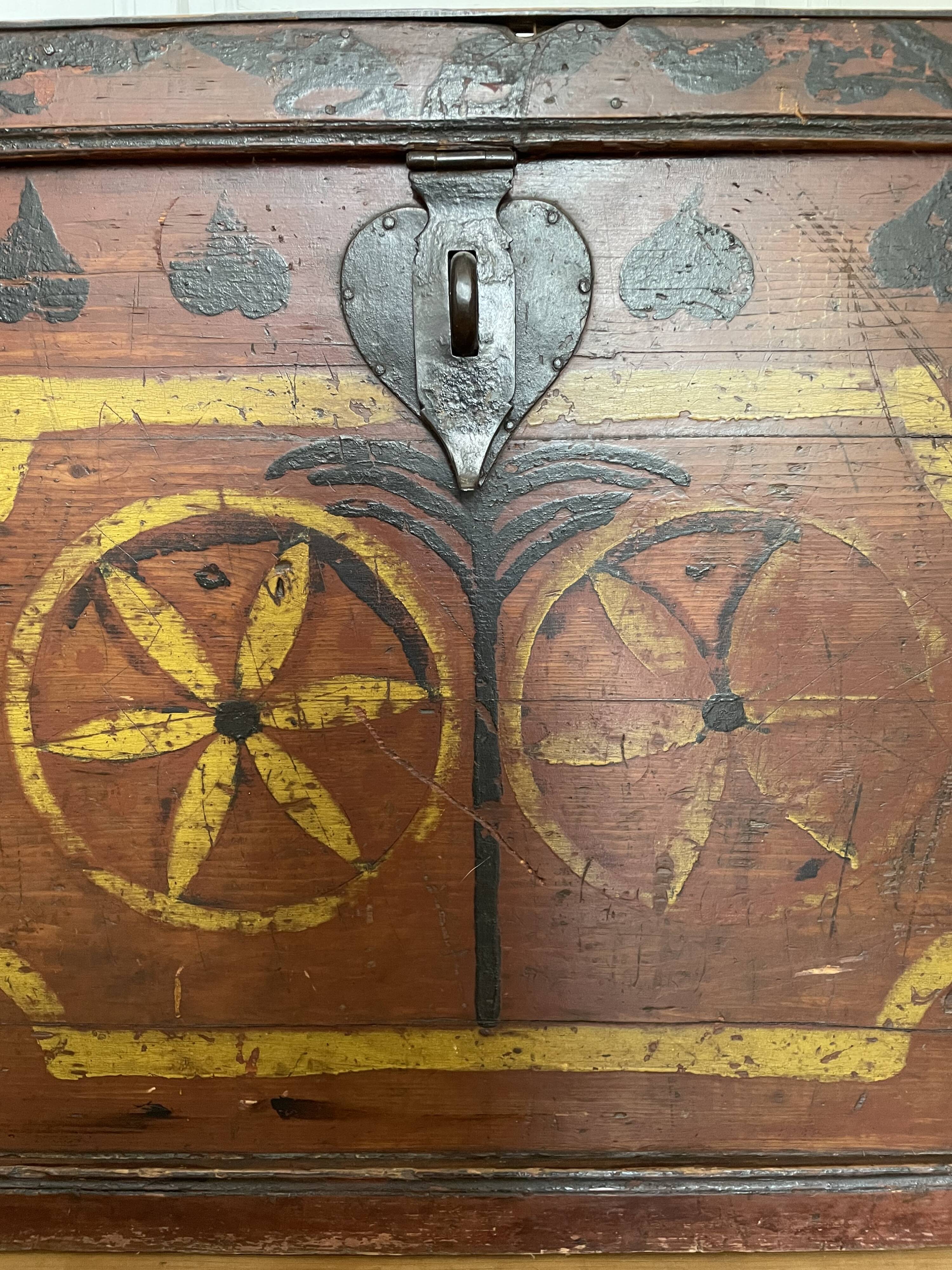Afghan wedding chest late nineteenth