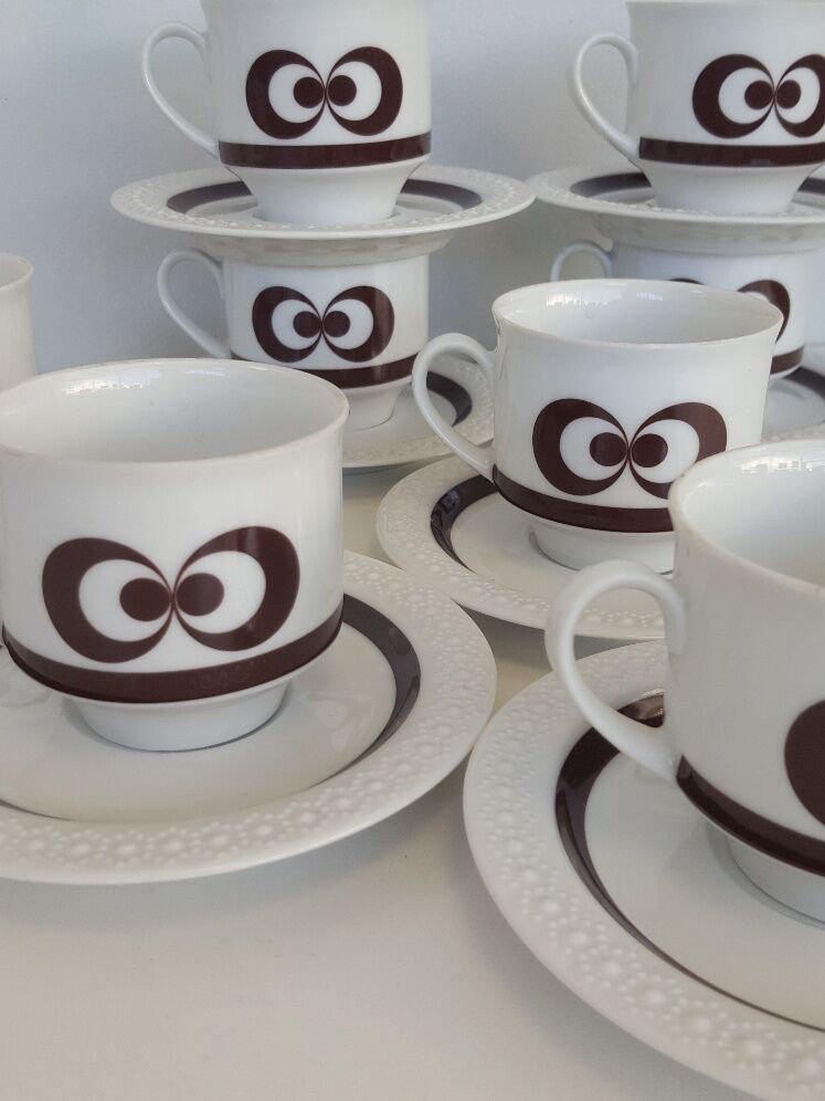 11 piece coffee service