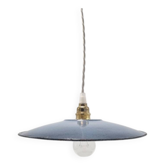 Enamelled sheet metal suspension