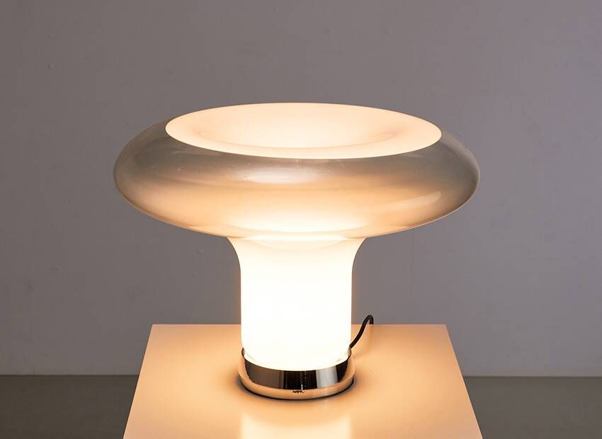Angelo Mangiarotti Early lesbo Table Lamp for Artemide Italy 1967