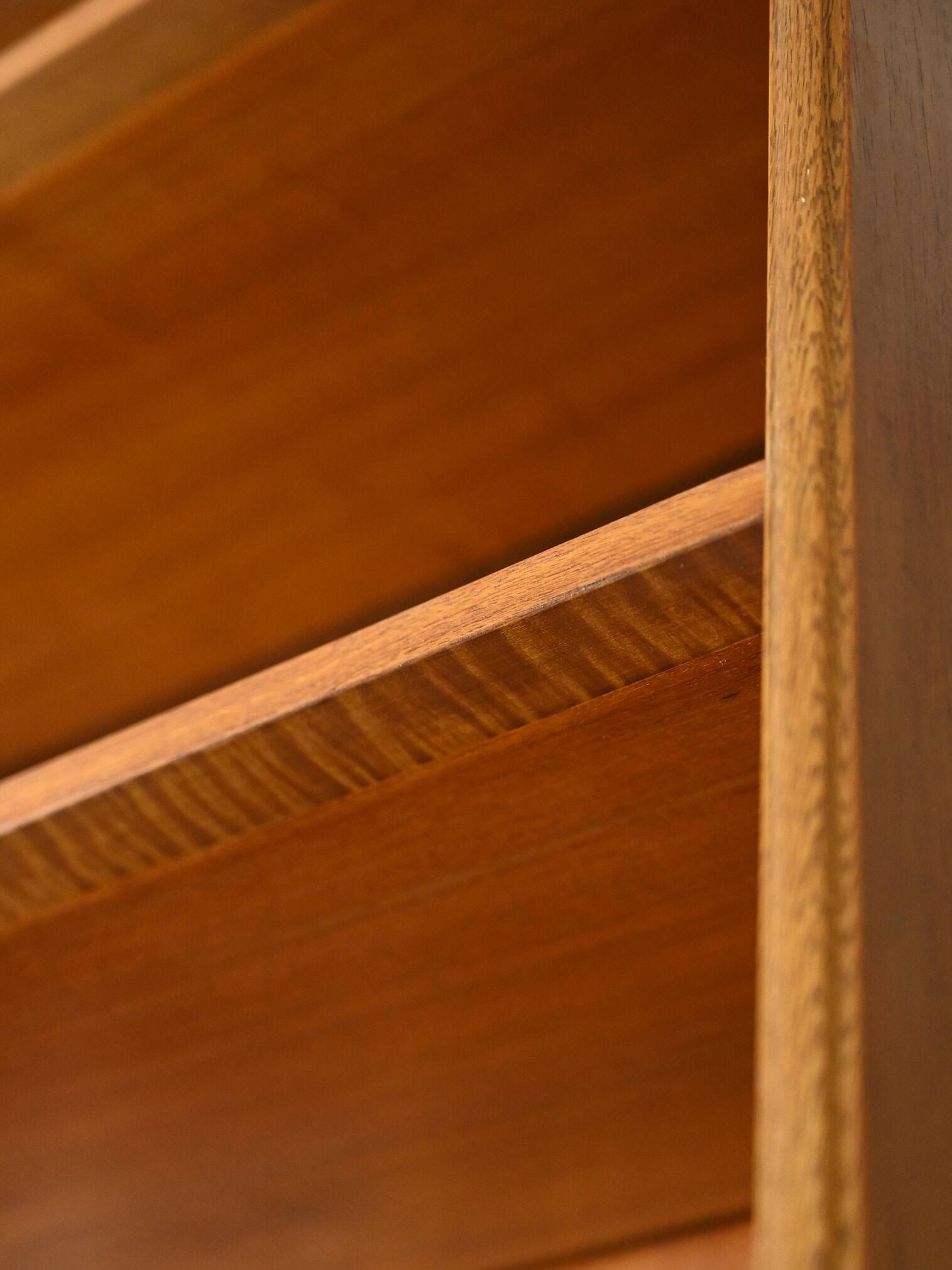 Swedish bookcase with storage unit