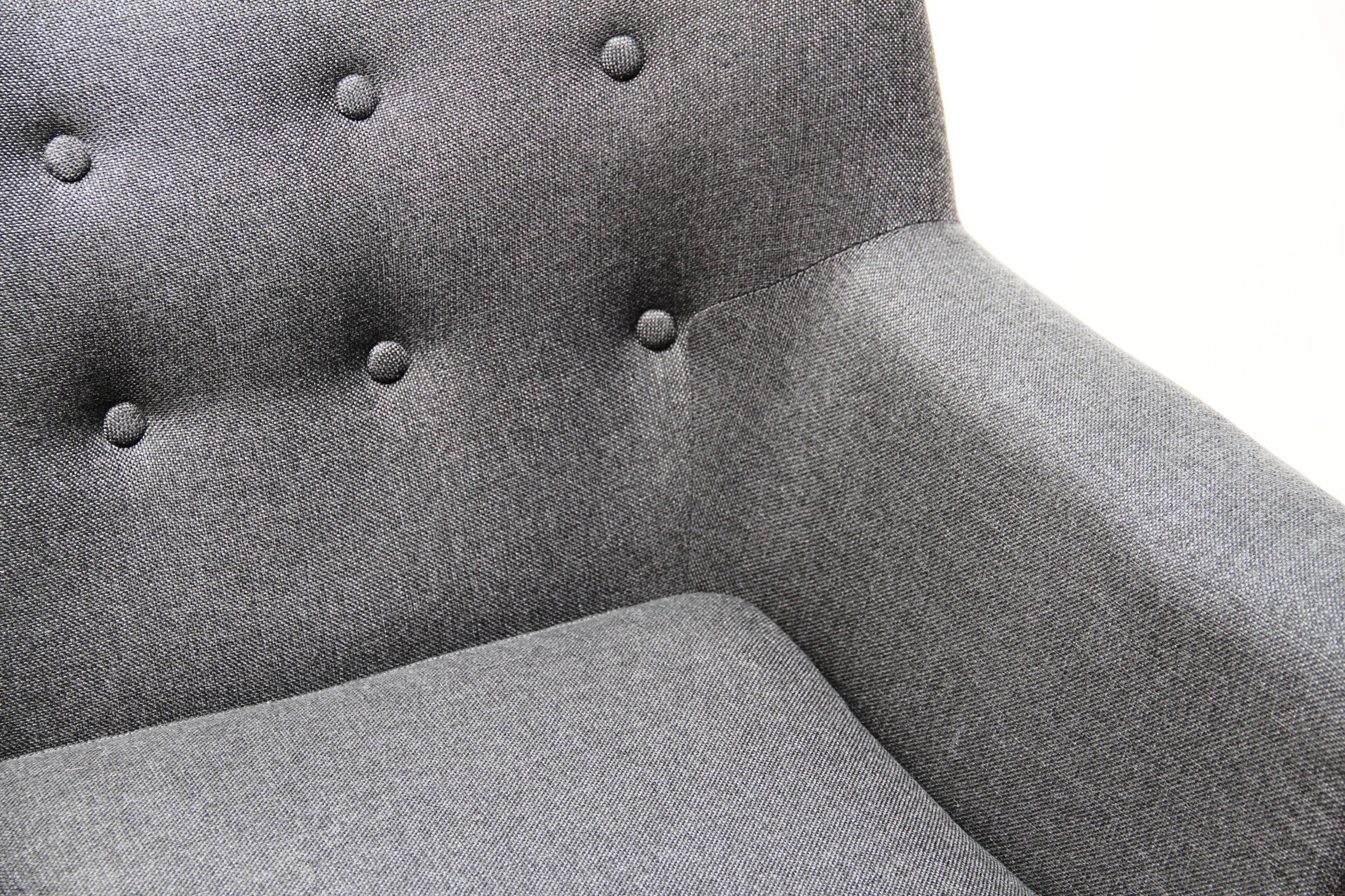 Pair of designer armchairs